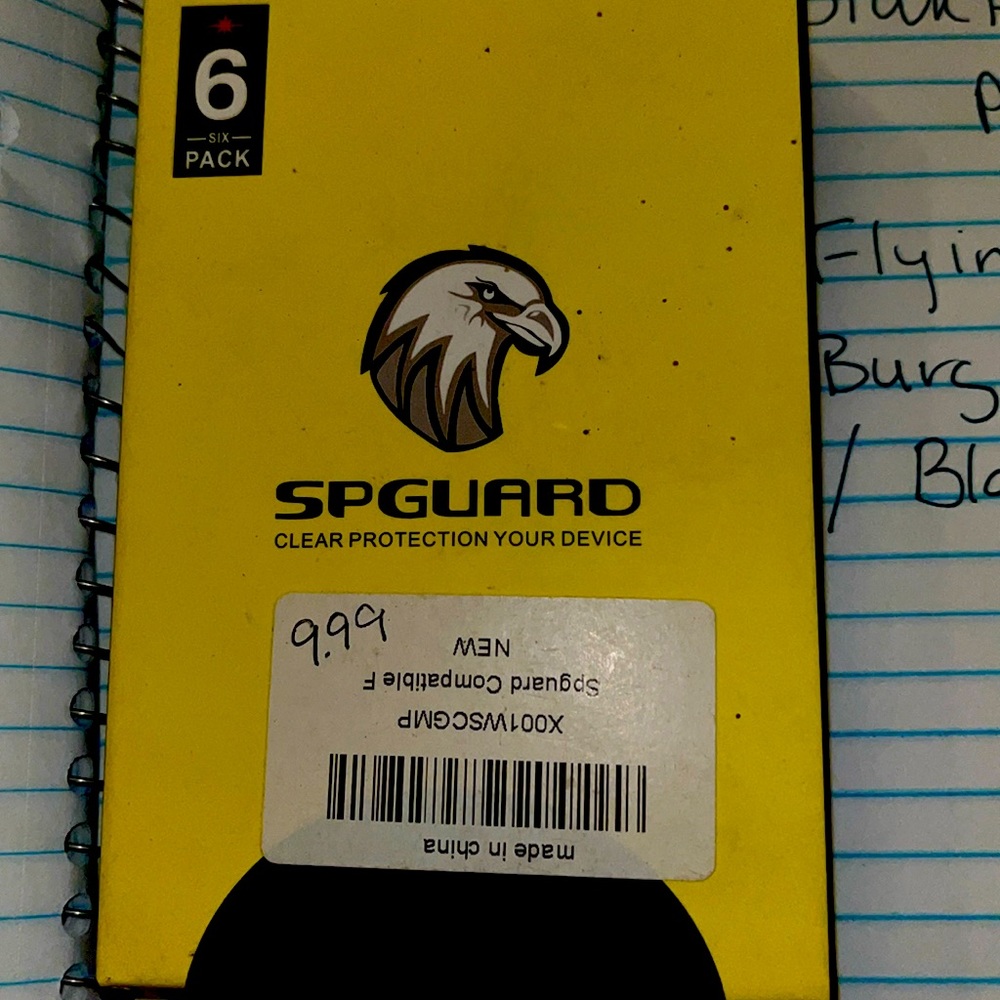 SPGUARD  watch screen protector 6 pack Type F